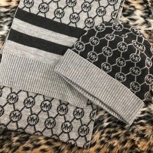 Micheal Kors Hat & Scarf Set